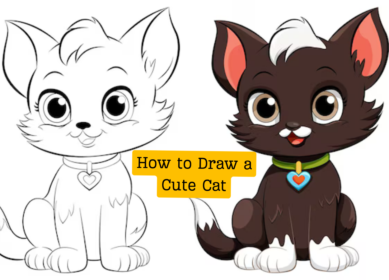 How to Draw a Cute Cat